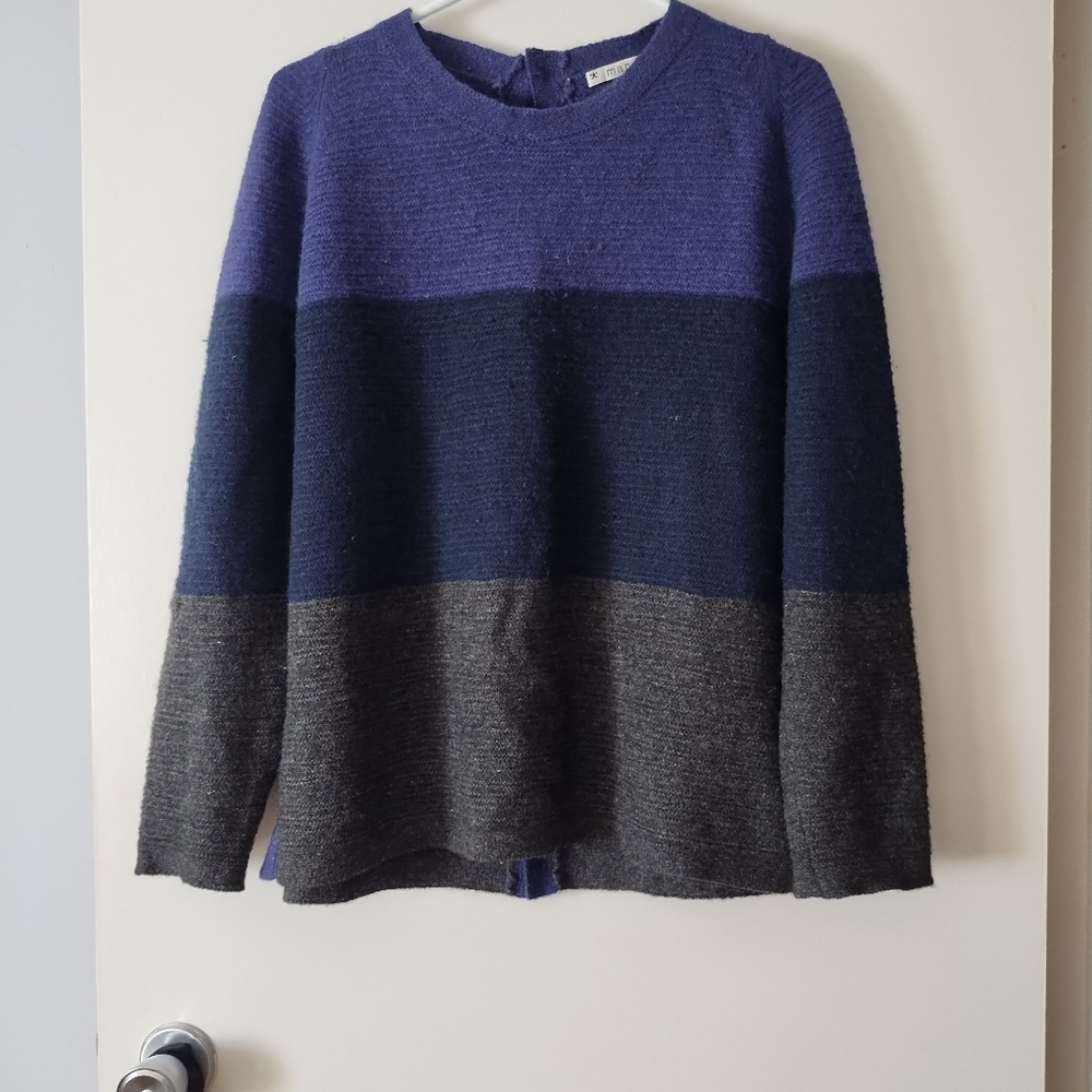 MANSTED 100% Yak Button Back Sweater Size M